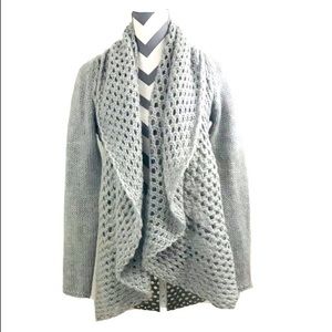 Anthropologie Elsamanda Knit Open Front Cardigan